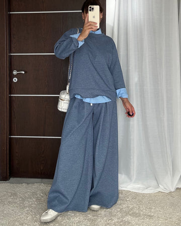 Coordinato Gym color Denim