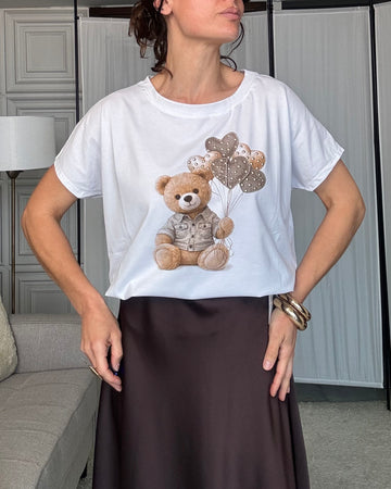 T-shirt 100% puro cotone oversize