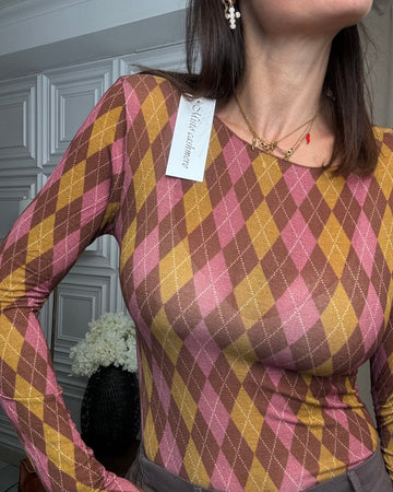 Maglia misto cachemire