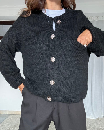 Cardigan DEVA nero