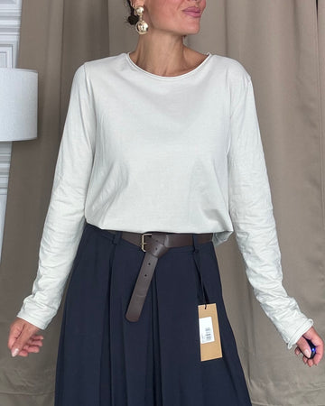 Maglia basic ghiaccio 100% cotone