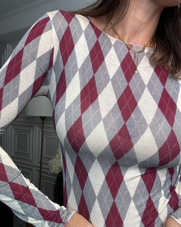 Maglia misto cachemire