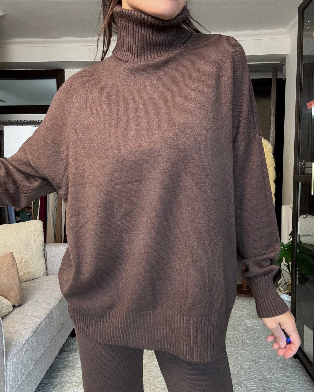 Coordinato chic Holson cioccolato