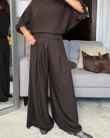 Pantalone Seul  marrone bruciato