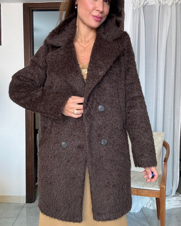 Cappotto Moro lana alpaca