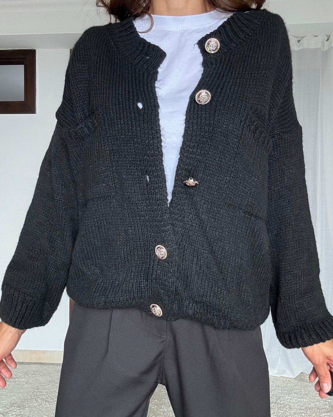 Cardigan DEVA nero