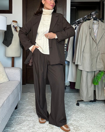 Tailleur Victoria taglio uomo testa di moro