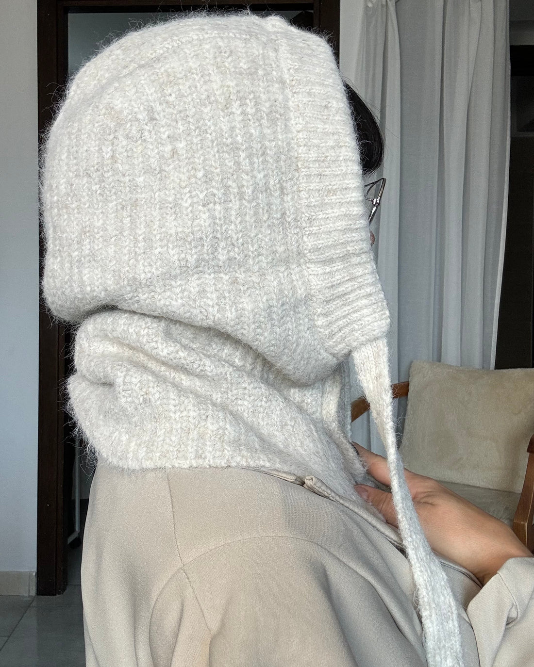 Balaclava beige