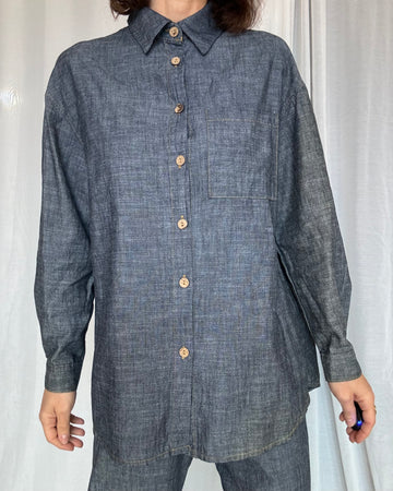 Camicia 90% cotone 10% Lino