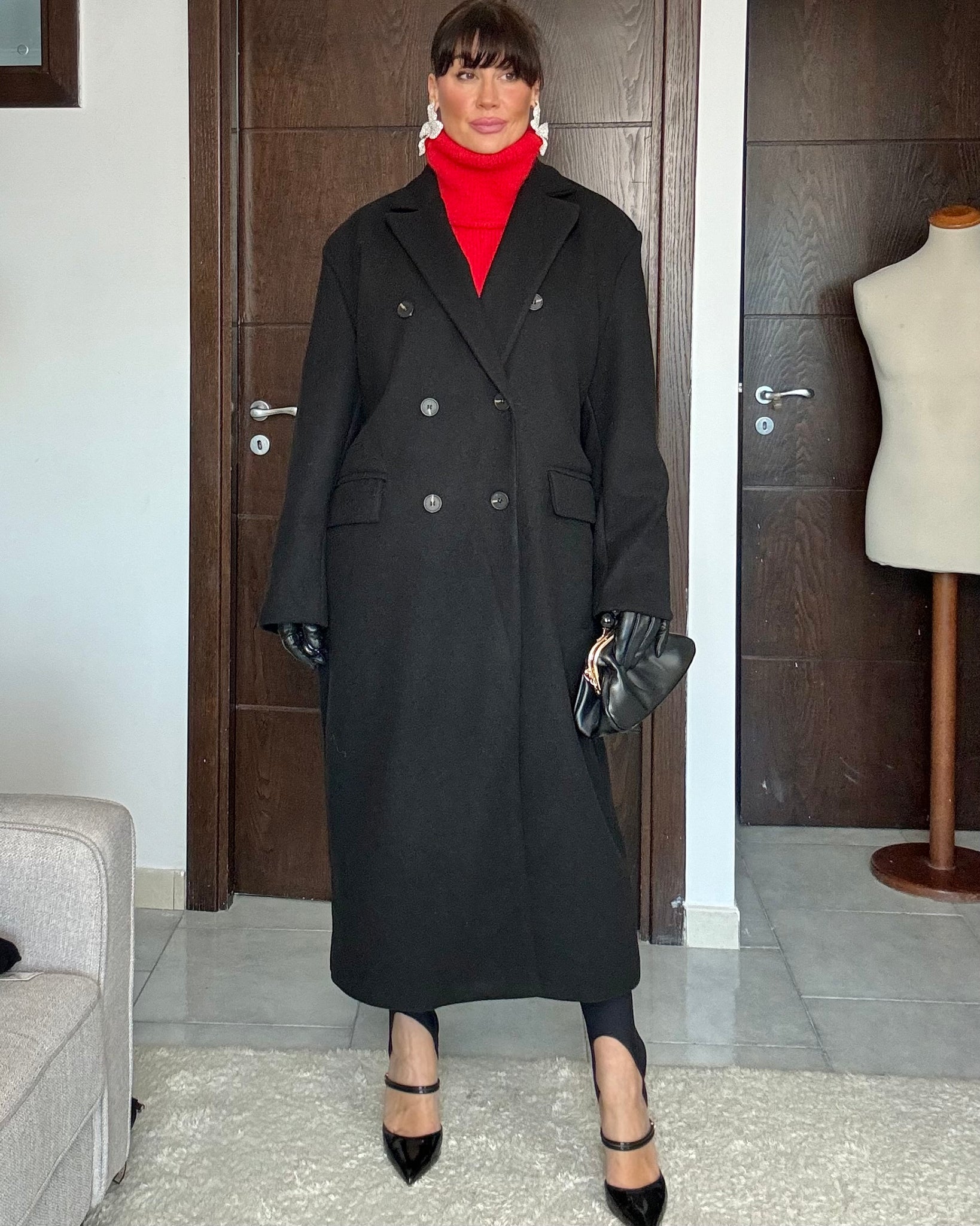 Cappotto Norimberga nero