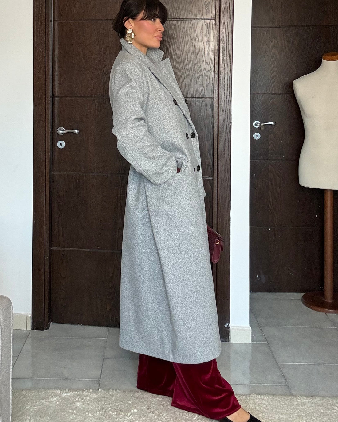 Cappotto Norimberga grigio