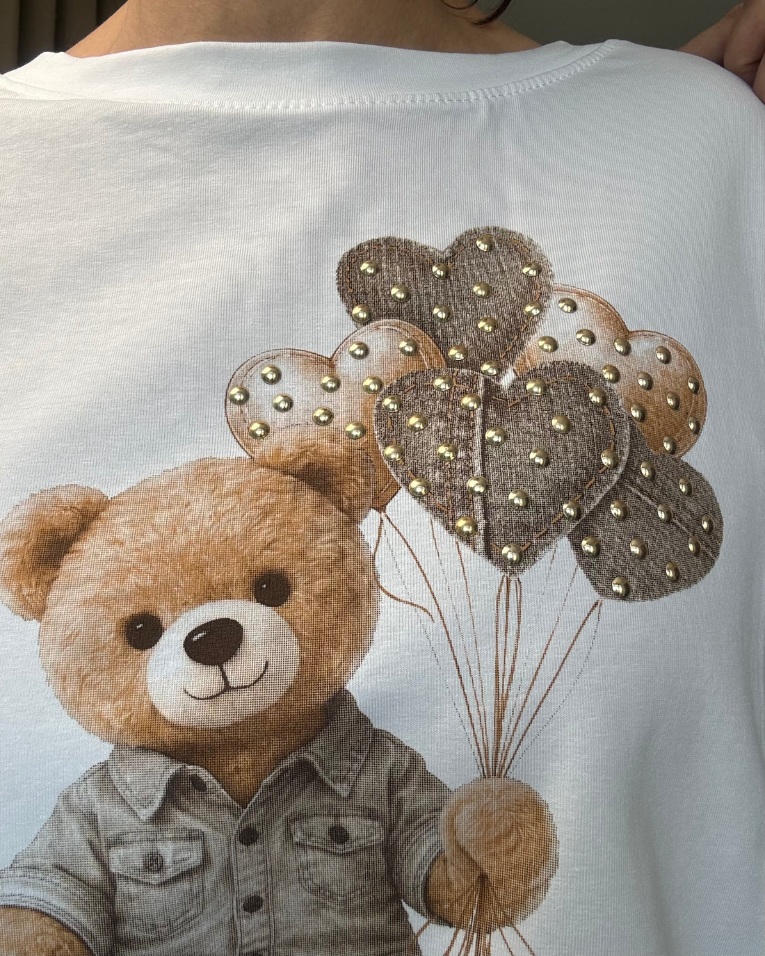 T-shirt 100% puro cotone oversize